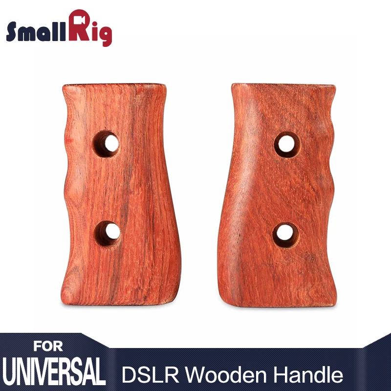 SmallRig Camera Wooden Handle for SmallRig DSLR Camera Cage 1630 / 1584 / 1750 (Left+Right 1751) SmallRig Camera Wooden Handle for SmallRig DSLR Camera Cage 1630 / 1584 / 1750 (Left+Right 1751)
