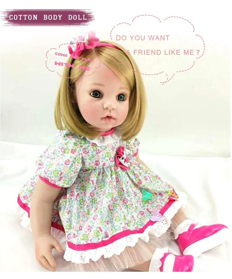 Кукла-реборн 60 см, мягкая на ощупь, Реалистичная, модная, для детей, подарок на день рождения с прямыми волосами, для всего тела, перед сном, куклы для новорожденных