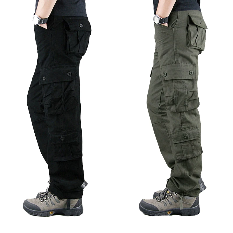 Multi Pockets Military Tactical Pants Overalls Men Cargo Pants Casual Pantalon Hombre Sweatpants St