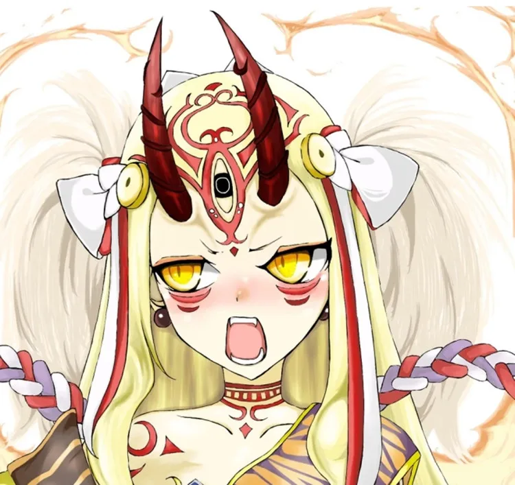 Fate Grand Order FGO Berserker Ibaraki douji головной убор рога для косплея|Аксессуары костюмов| |