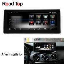 10.25″ Android 7.1 Octa 8-Core CPU 2+32G Car Radio GPS Navigation Bluetooth WiFi Head Unit Screen for Mercedes Benz GLA X156