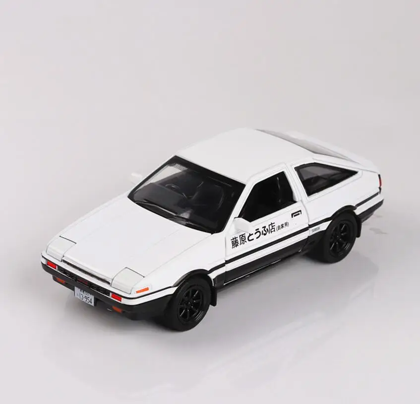 1/32 Diecasts& Toy транспортные средства TOYOTA AE86 супер модель автомобиля со звуком и светом коллекционная машинка Игрушки для мальчиков подарок для детей brinquedos