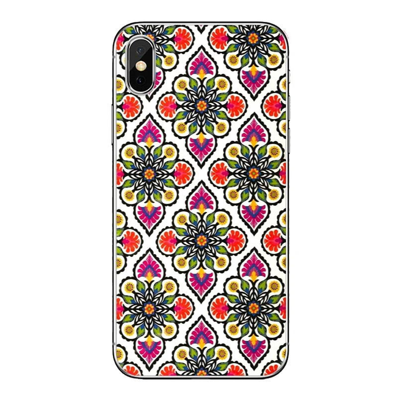 Чехол для телефона peace boho hippie Mandala trippy iPhone 8 7 6s 6 plus XR X XS Max SE 5s 5c 5 4s 4 iPod Touch мягкий