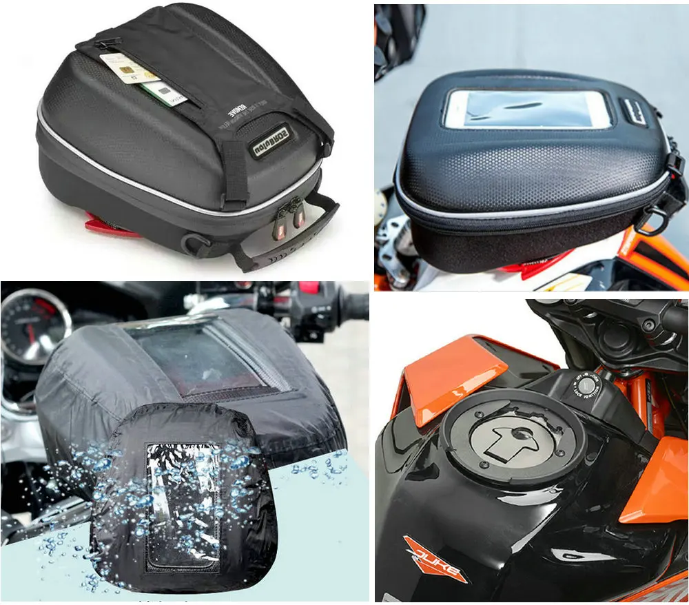 Сумки для мотоциклетного топливного бака сумка мобильной навигации подходит ktm