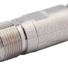 Superbat 10 шт. Разъем RF UHF зажим Женский Джек для RG58, RG400, RG142, LMR195 кабель