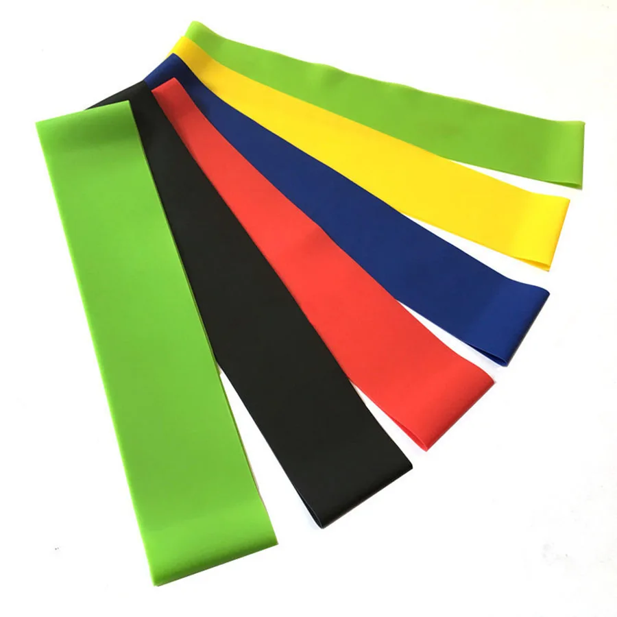 Yoga Resistance Rubber Band Exercise font b Fitness b font Equipment 5 Color Indoor Outdoor Sport