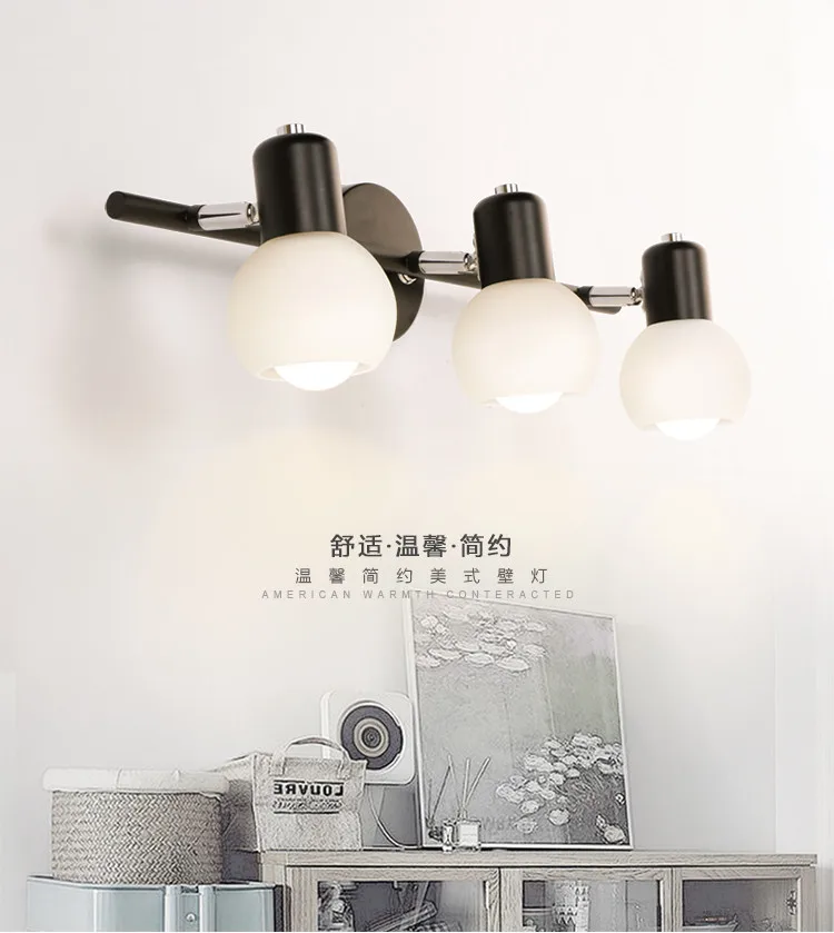 luminária de parede led para preto equipamento para ajustar luzes tradicionais para banheiro hotel