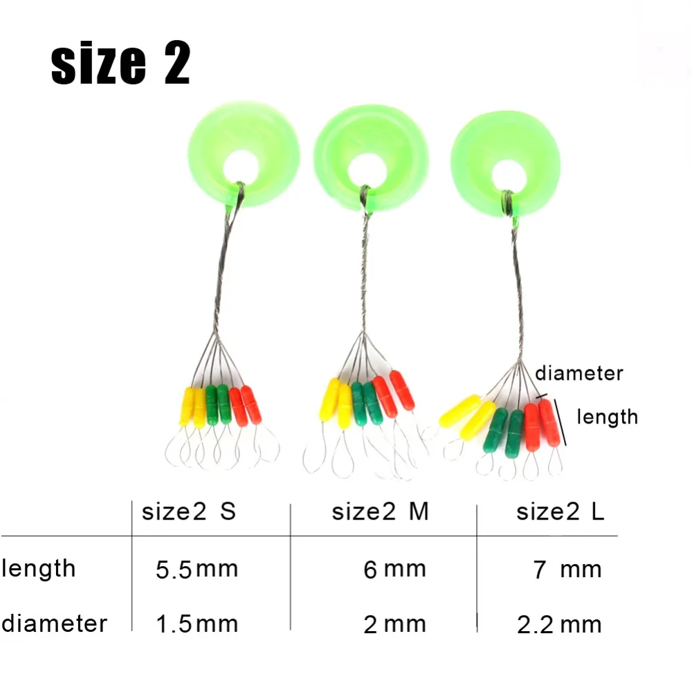 20 Группа 120 шт(6 бобы в 1 группа) космическая бобы резиновая овальная пробка соединитель линии буй рыболовная ловля на поплавочную удочку поплавковые принадлежности