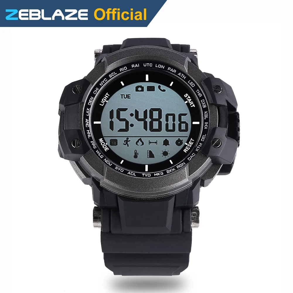 2017 New! Original Zeblaze MUSCLE Sports Smart Watch BT 4