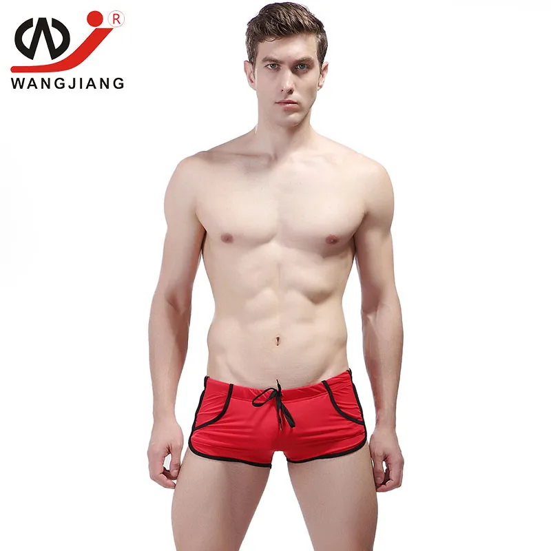 WJ Cuecas боксеры De Marca мужские трусы-боксеры мужские боксеры Cueca Homme Slip Homme Masculina Calzoncillos спандекс мужские боксеры - Цвет: 4008 DK 3