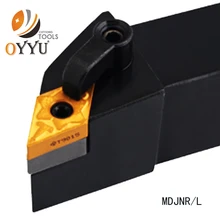 OYYU 1pcs MDJNR1616H11 MDJNR2020K11 Lathe Tools Machine CNC Turning Tool Holder Factory Outlet Practical Lathe Cutter Steel Bar 7pcs steel knurling tool 0 5 1 2mm diagonal dual wheel linear knurl set lathe cutter machine tools accessories