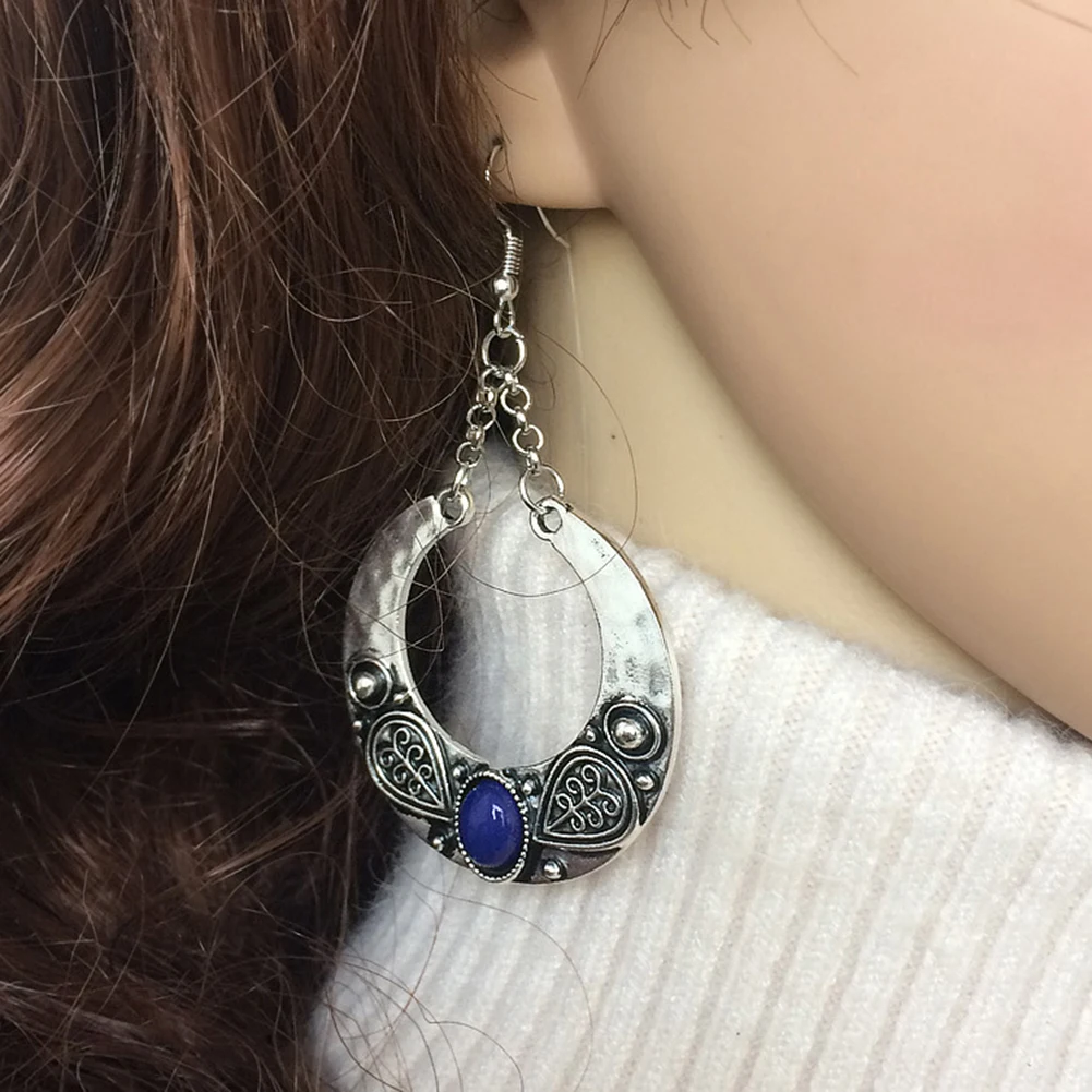 

Vintage Women Bohemia Dangle Hook Earrings Jewelry Xmas Gift