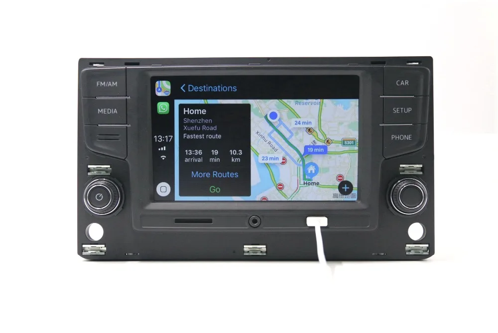 AIDUAUTO для VW Golf 7 MK7 VII Sportsvan MQB Touran Carplay 6," MIB радиоприемник