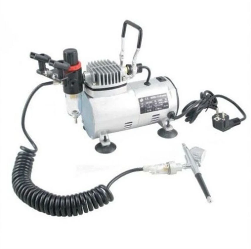 

0.3mm Double-Action Airbrush Kit&Spray filter&Autostop Air Compressor 220V/50Hz tool parts