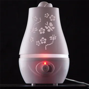 

Portable Ultrasonic Air Humidifier Butterfly Carve Essential Oil Aroma Diffuser Mist Maker Diffuser for Office SPA