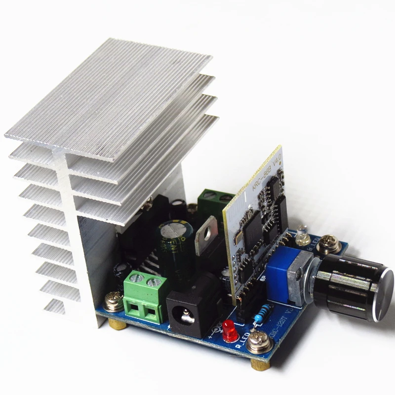

FREE shipping TDA7377 Stereo Audio power amplifier with KRC-86B Bluetooth module Car amplifier module