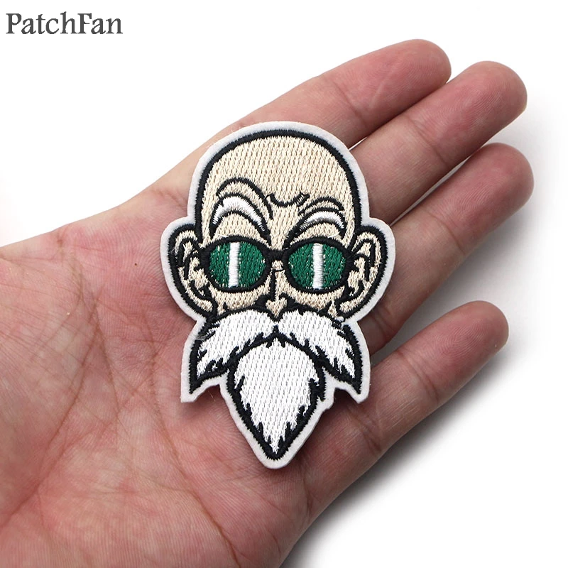 A0488 Patchfan классический мультфильм Dragon Ball Сон Гоку дед сон Гохан Железо на патч ручной работы эмблемы с вышивкой шитье Patchworks