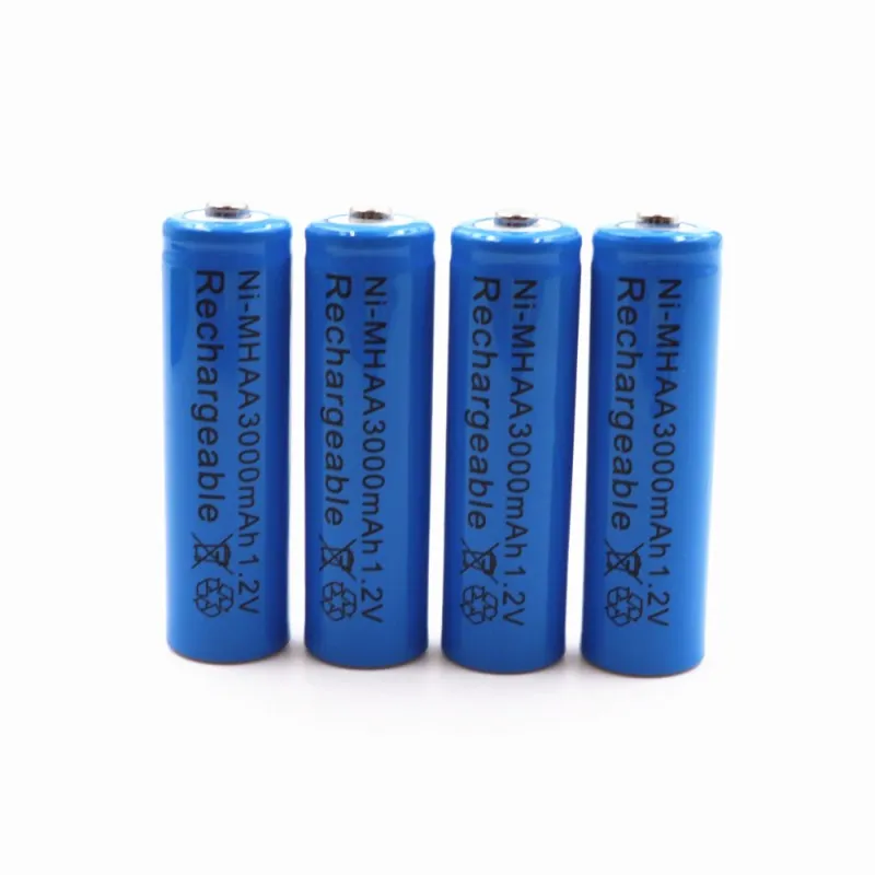 20 шт AA 1,2 V 3000mAh батареи AA Ni-MH 1,2 v аккумуляторные батареи Садовый Солнечный светильник светодиодный фонарь Прямая поставка