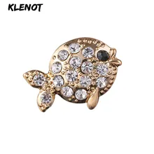 Декоративная брошь с рыбой Золотая Эмаль Кристалл Стразы океан морская рыба Животное Лацкан булавка Милая брошь «Золотая рыбка» ювелирное изделие заколка на шарф