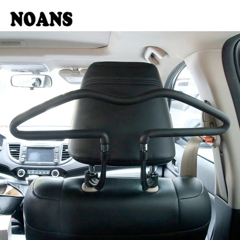 

Car Back Seat Headrest Soft PVC Coat Hangers for Abarth Fiat 500 BMW E60 E36 E34 Mercedes Benz W176 W204 CLA E Volvo XC90 V70