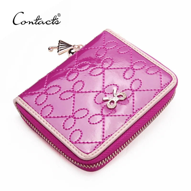 

Ladies Leather Wallets Zipper Short Handbag Credit Business Card Holder Money Bag Small Female Wallet Clutch Coin Girl Purse
