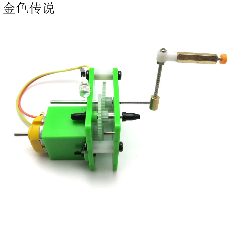 

F17913 Hand Cranked Generator S1 Environmental Technology Motor 3V , for DIY Car/Model/Smart Robot/Hand Cranked Generator