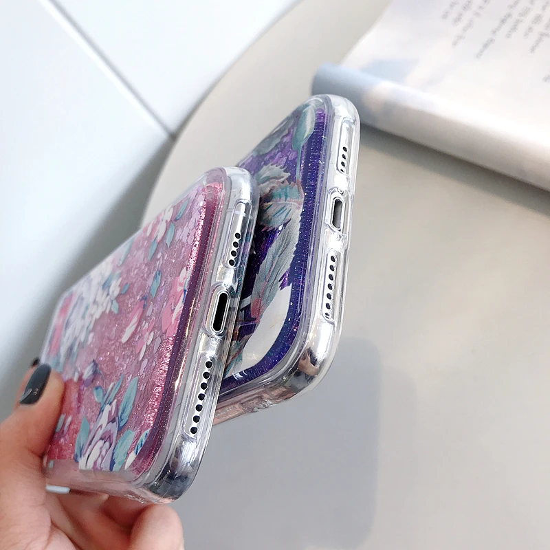 Мягкий чехол KISSCASE Flower для iPhone XS MAX XR X 7 Plus прозрачные настоящие сушеные чехлы 8 6 6S