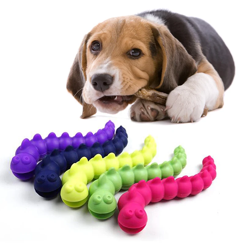 1pcs Pet Dog Cat Toy For Small Medium Dog Molar Silicone Pet Product