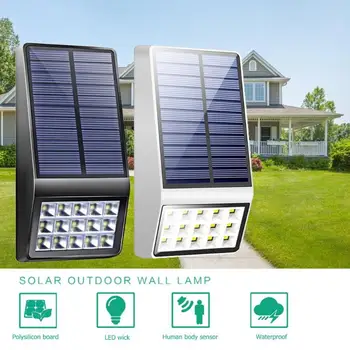 

15LED Solar Light Motion Sensor Outdoor Garden Yard Light Decor Solar Lamps