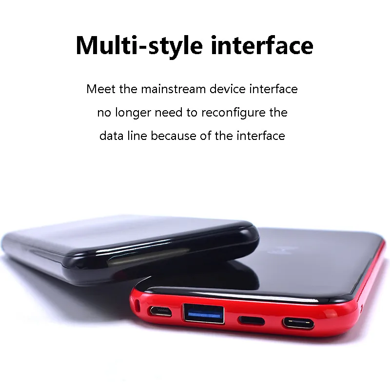 Qi Wireless power bank 10000mAh LCD powerbank External Battery Portable Charger portable battery for iphone 7 honor xiaomi Qi Wireless power bank 10000mAh LCD powerbank External Battery Portable Charger portable battery for iphone 7 honor xiaomi