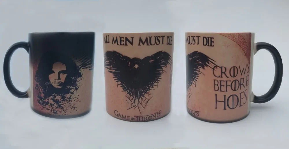 game of thrones mugs jon snow mug cold hot sensitive heat reveal coffee mugs novelty ceramic