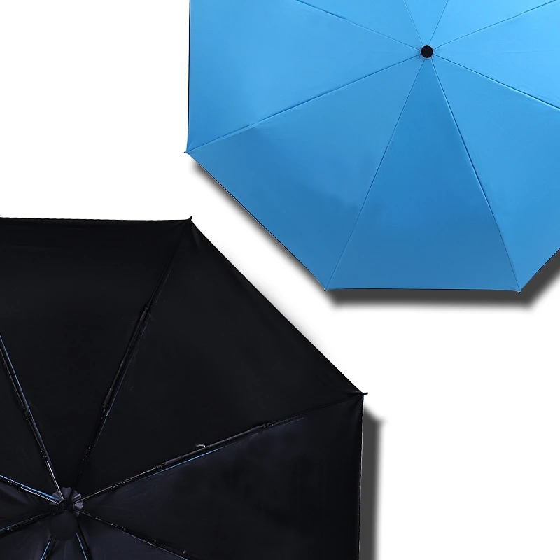 Полный автоматический складной зонт дождь женщин УФ анти защита от ультрафиолета зонтик женский черный покрытие солнечный и дождливый зонты Женщины Девушки
