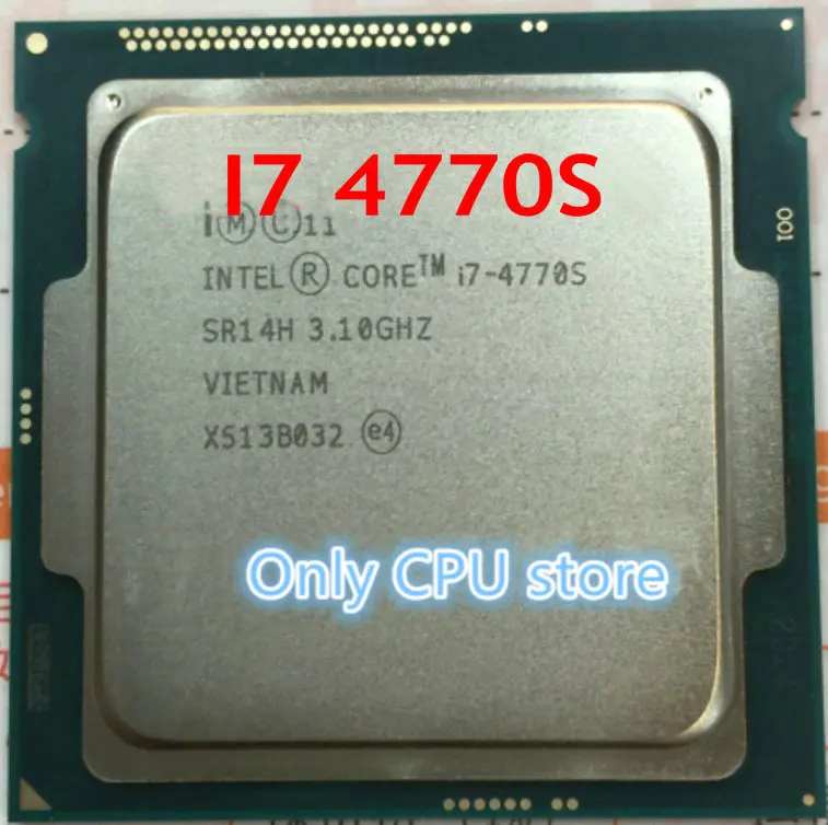 i7 4770 S 3,1 GHz 8 M SR14H четырехъядерный восемь нитей настольных процессоров компьютерный процессор