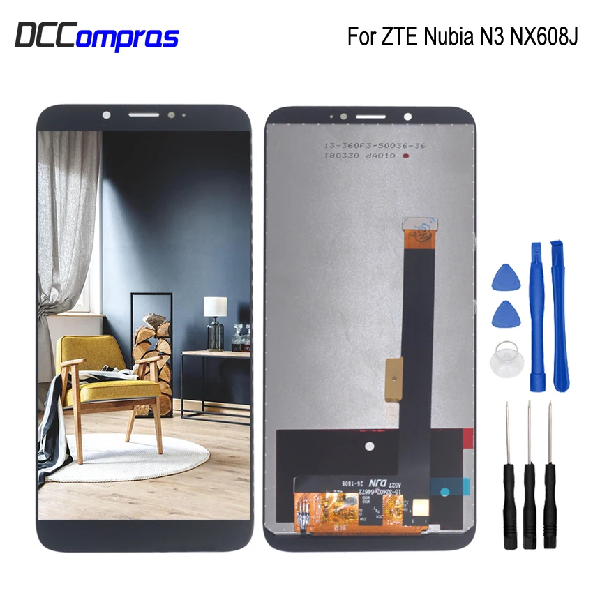 ЖК дисплей для ZTE Nubia N3 NX608J NX617J дигитайзер сенсорного экрана запасные части