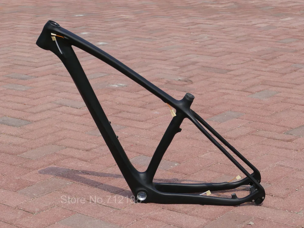 Outlets 29ER Frame Toray Carbon UD Глянцевая/матовая Дисковая тормозная рама горный велосипед MTB