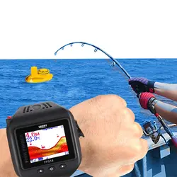 LUCKY Портативный Рыболокаторы Беспроводной Sonar часы Тип Рыболокаторы Портативный эхо Рыбалка эхолот с 45 м глубина 90 градусов Sonar