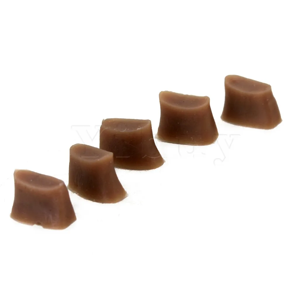 Yibuy 5pcs Flute Trill Key Bumper Cork Flute Part Woodwind Instruments