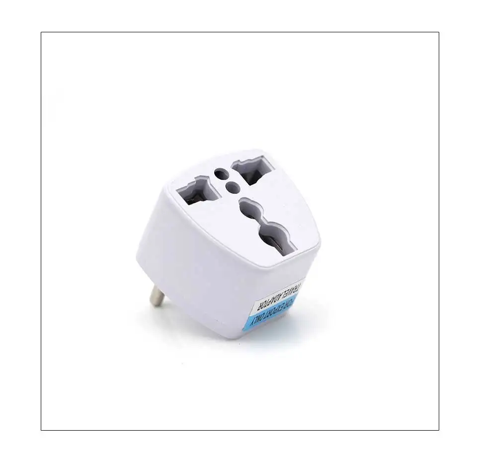 Universal European EU Plug Europe Travel Wall Power Charger Outlet Adapter Converter Input Pin Plug Adapter Connector Office Use (13)
