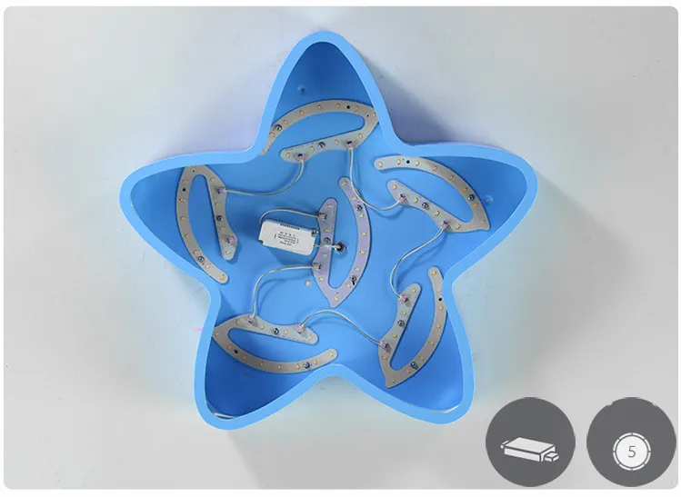 Современный светодиодный потолочный светильник со звездами для маленьких девочек и детей, потолочный светильник для спальни, Детский Светильник с рисунком из мультфильма, светильник для домашнего декора