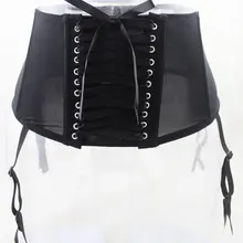 Новые модные сексуальные подвязки для женщин/девушек/леди, дополнительный размер, черный пояс, носки, ремни и зажимы, газовое интимное нижнее белье