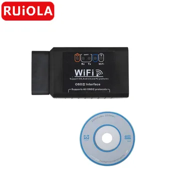 

ELM327 WIFI OBD2 EOBD Scan Tool Support Android and iPhone/iPad Software V2.1 OBD2
