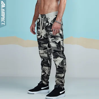 

Aimpact 2018 New Summer Camouflage Jogger Pant Men Cotton Sweatpants Male Track Casual Pants Man Fashion Fitted Trousers 2AM5020