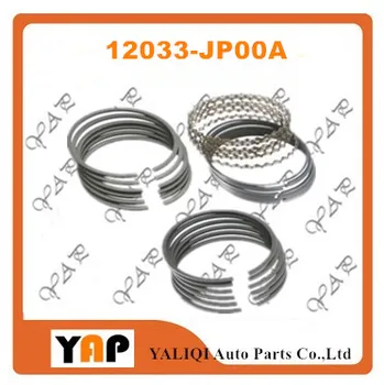 

PISTON RING SET FOR FITNISSAN INFINITI D40 N50 R51 V42 WF80 Z33 Z50 A33B A34 L31 CZ51 E52 Z51 S50 VQ35DE VQ40DE 3.5L 4.0L STD