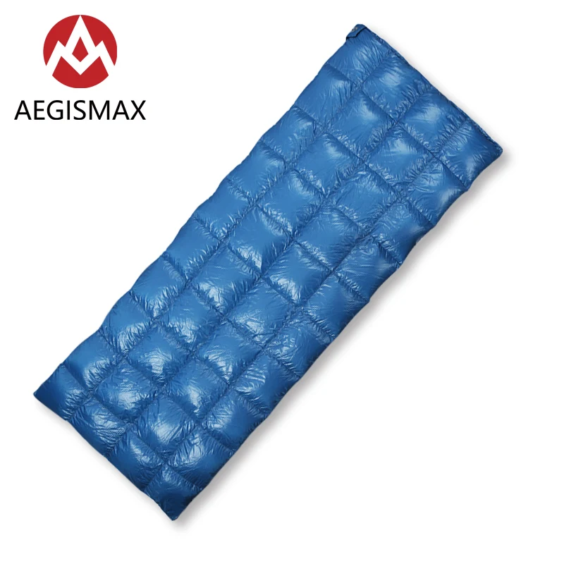 Us 69 35 Off Aegismax Sp Ultra Light Sleeping Bag White Duck Down Envelope Type Sack W Compression Pack For Backng Camping Hiking In