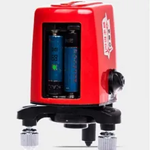 AK455 360 градусов вращающийся перекрестный лазерный уровень 2V1H3P 3 линии 3 уровня точки инструменты линейные лазеры работы на открытом воздухе