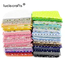 Lucia crafts 25*25 см хлопчатобумажная ткань Лоскутная пачка ткани Тильда Ткань для шитья DIY tecido квилтинг H0903