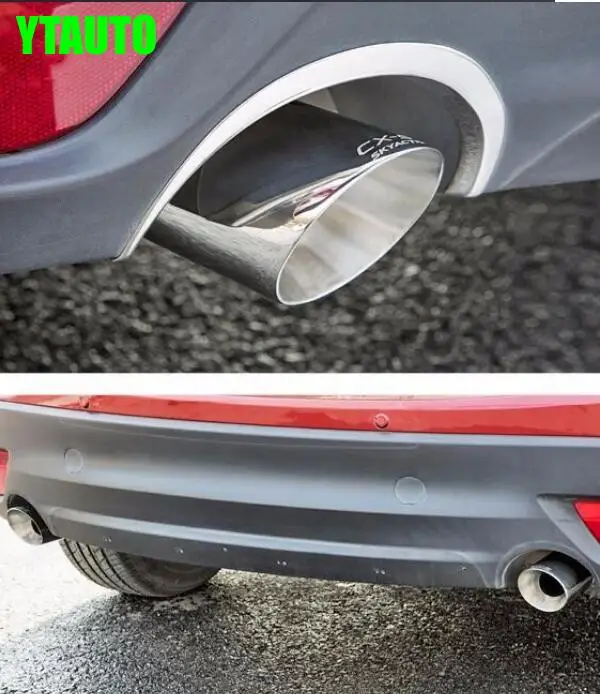 

Car Tail pipe auto exhaust tip muffler for mazda cx 5 cx-5 2014 2015 2016, stainless steel,2pcs