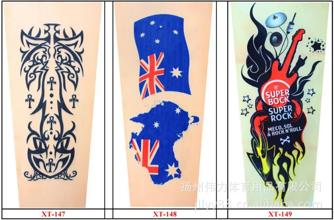 OMH оптовая продажа наружные предотвращенные Bask в велосипедной руке татуировки декоративные перчатки с орнаментом теплые Рукава с принтом
