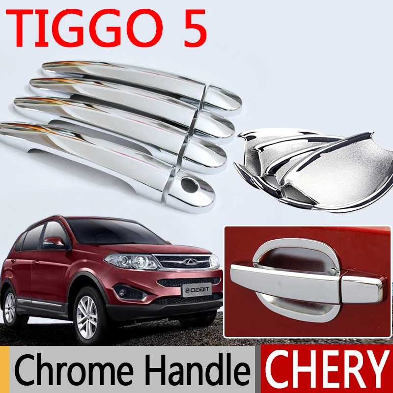 Аксессуары для Chery Tiggo 5 хромированная дверная ручка 2013 2014 2015 2016 автомобильные