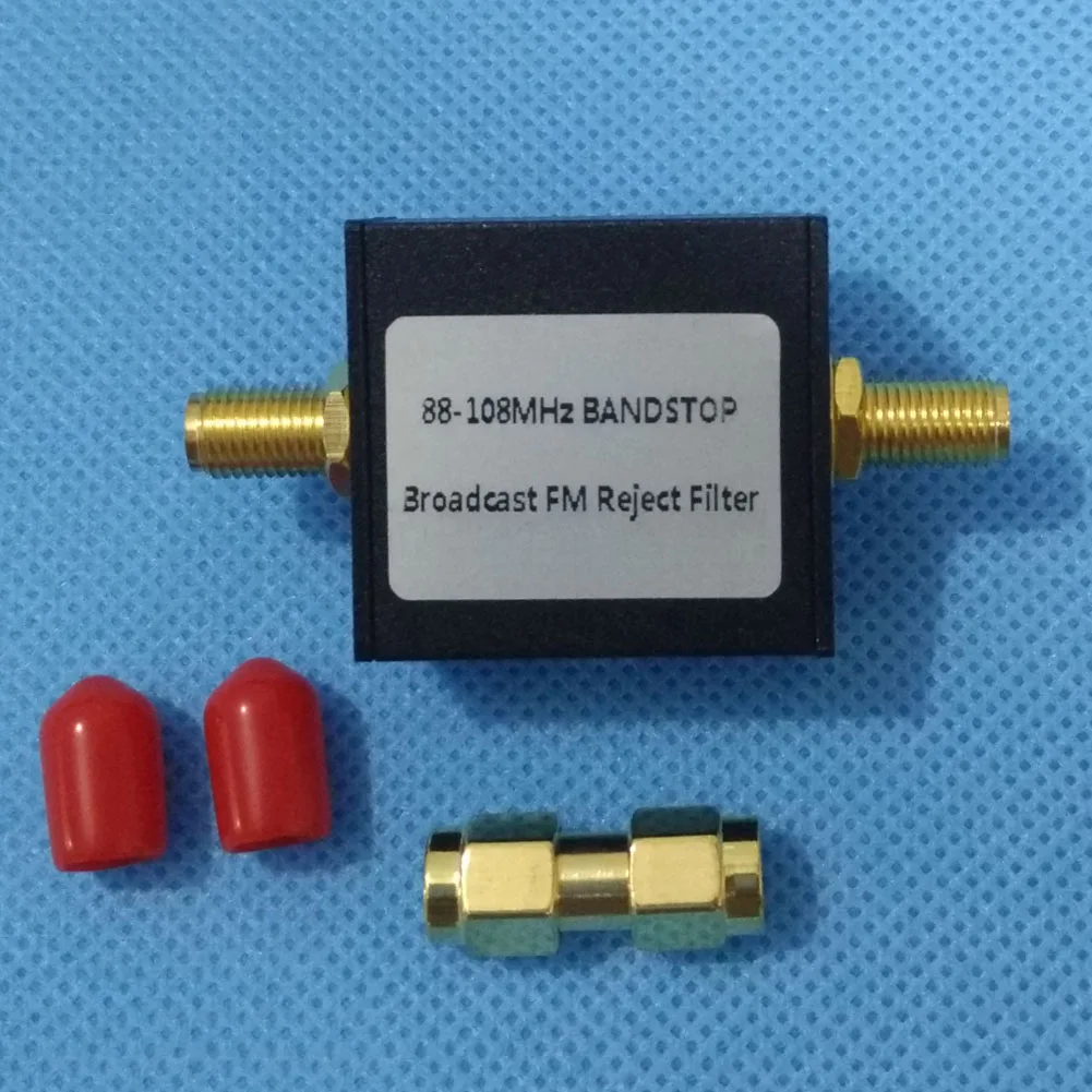 

RTL-SDR Blog Shortwave Broadcast FM Band Stop Filter 88-108 MHz FM Trap WWO66